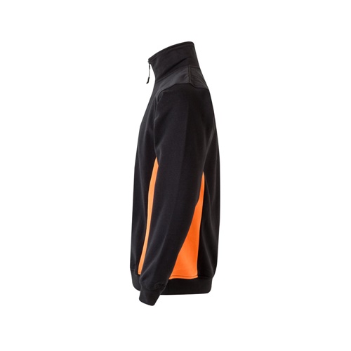 VL SVAROG. Sweatshirt de felpo bicolor (260g/m²), em poliéster (65%) e algodão (35%)