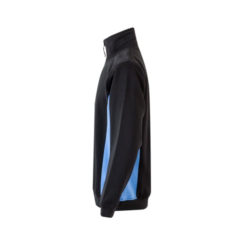 VL SVAROG. Sweatshirt de felpo bicolor (260g/m²), em poliéster (65%) e algodão (35%)