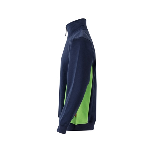 VL SVAROG. Sweatshirt de felpo bicolor (260g/m²), em poliéster (65%) e algodão (35%)