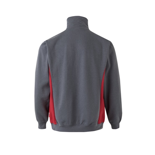 VL SVAROG. Sweatshirt de felpo bicolor (260g/m²), em poliéster (65%) e algodão (35%)