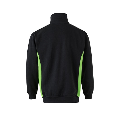 VL SVAROG. Sweatshirt de felpo bicolor (260g/m²), em poliéster (65%) e algodão (35%)