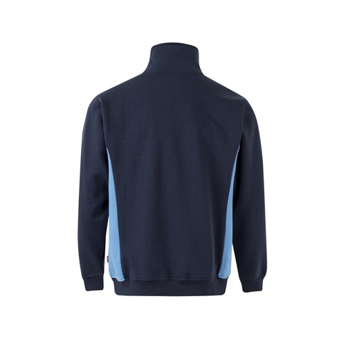 VL SVAROG. Sweatshirt de felpo bicolor (260g/m²), em poliéster (65%) e algodão (35%)