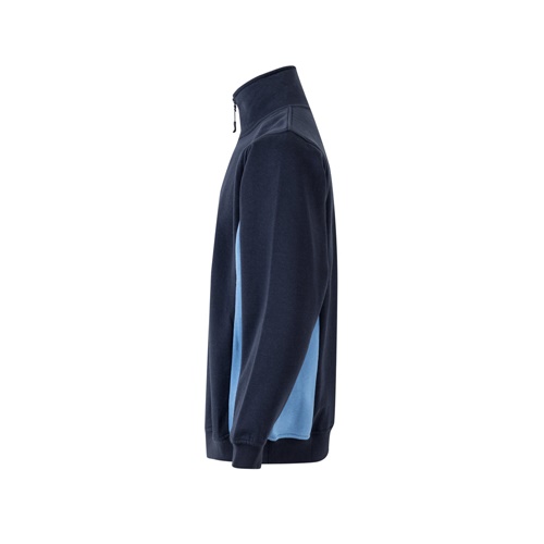 VL SVAROG. Sweatshirt de felpo bicolor (260g/m²), em poliéster (65%) e algodão (35%)