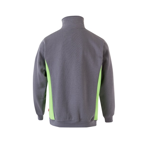 VL SVAROG. Sweatshirt de felpo bicolor (260g/m²), em poliéster (65%) e algodão (35%)