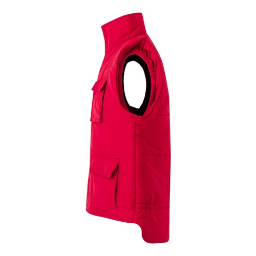 VL MEFITIS. Colete acolchoado multibolsos (220g/m²), em poliéster (100%)