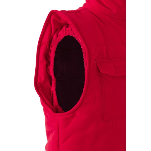 VL MEFITIS. Colete acolchoado multibolsos (220g/m²), em poliéster (100%)