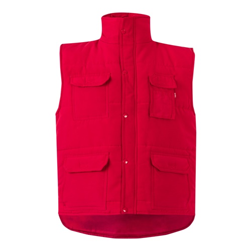 VL MEFITIS. Colete acolchoado multibolsos (220g/m²), em poliéster (100%)