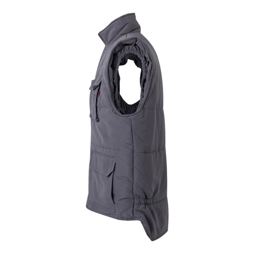 VL MEFITIS. Colete acolchoado multibolsos (220g/m²), em poliéster (100%)