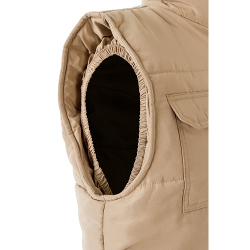 VL MEFITIS. Colete acolchoado multibolsos (220g/m²), em poliéster (100%)