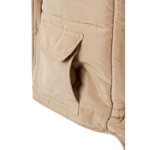 VL MEFITIS. Colete acolchoado multibolsos (220g/m²), em poliéster (100%)