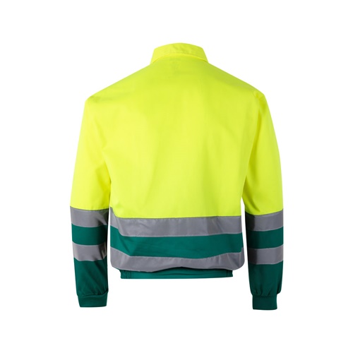 VL NEPTUNE. Casaco bicolor de sarja (210g/m²) em poliéster (80%) e algodão (20%)