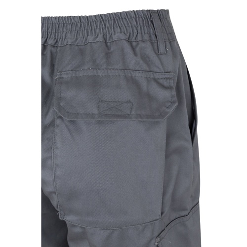 VL ATHENA. Calças bicolor em sarja (210g/m²), forradas, multibolsos, em algodão (20%) e poliéster (80%)