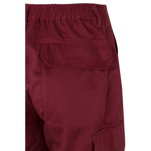 VL ATHENA. Calças bicolor em sarja (210g/m²), forradas, multibolsos, em algodão (20%) e poliéster (80%)
