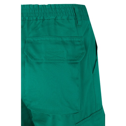 VL POSEIDON. Calças bicolor em sarja multibolsos (210g/m²), em algodão (20%) e poliéster (80%)