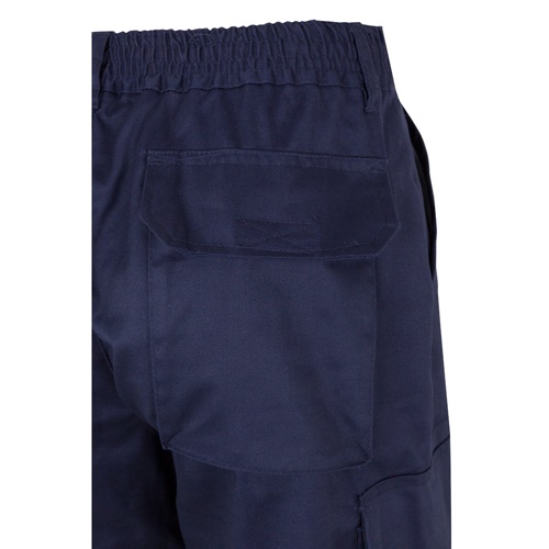 VL POSEIDON LARGE. Calças bicolor em sarja multibolsos (210g/m²), em algodão (20%) e poliéster (80%)