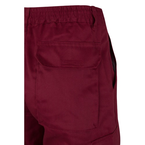 VL POSEIDON LARGE. Calças bicolor em sarja multibolsos (210g/m²), em algodão (20%) e poliéster (80%)