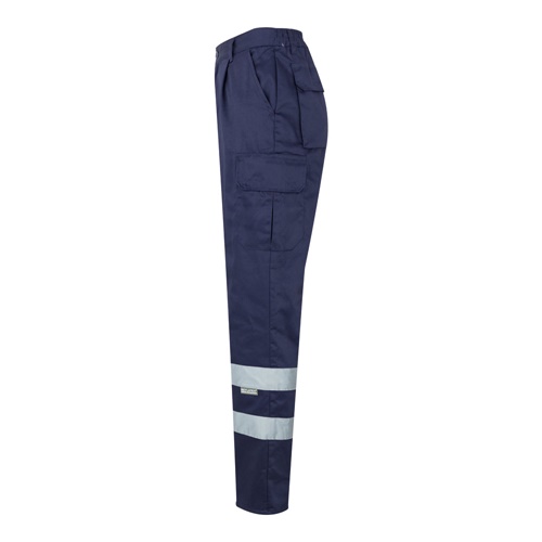VL ASCLEPIUS. Calças em sarja multibolsos (200g/m²), em algodão (35%) e poliéster (65%)