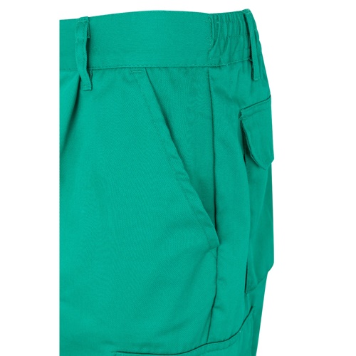VL ASCLEPIUS. Calças em sarja multibolsos (200g/m²), em algodão (35%) e poliéster (65%)