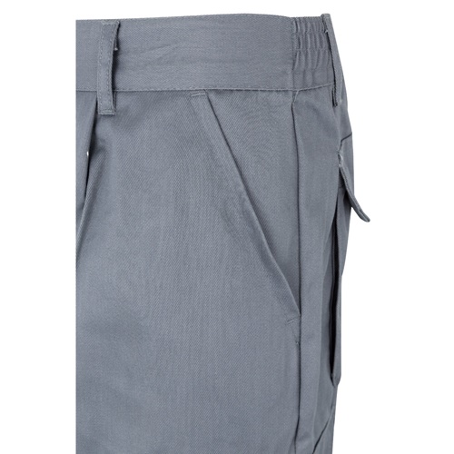 VL ASCLEPIUS. Calças em sarja multibolsos (200g/m²), em algodão (35%) e poliéster (65%)