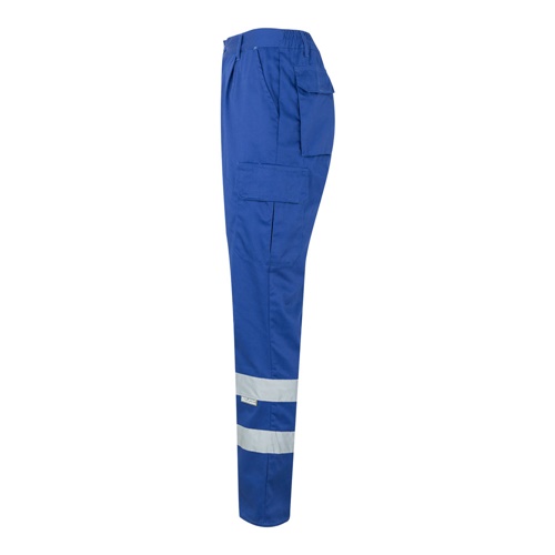 VL ASCLEPIUS. Calças em sarja multibolsos (200g/m²), em algodão (35%) e poliéster (65%)