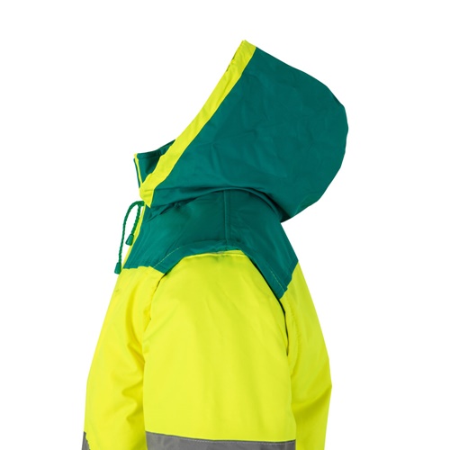 VL JUPITER. Casaco acolchoado bicolor (180g/m²) em poliéster (100%), com recobrimento de PU