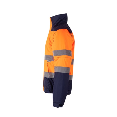 VL JUPITER. Casaco acolchoado bicolor (180g/m²) em poliéster (100%), com recobrimento de PU