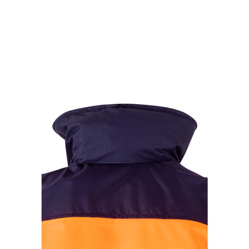 VL JUPITER. Casaco acolchoado bicolor (180g/m²) em poliéster (100%), com recobrimento de PU