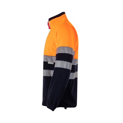 VL EROS. Casaco polar bicolor (280g/m²), em poliéster (100%)