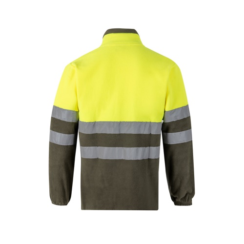 VL EROS. Casaco polar bicolor (280g/m²), em poliéster (100%)