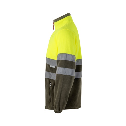 VL EROS. Casaco polar bicolor (280g/m²), em poliéster (100%)