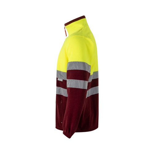 VL EROS. Casaco polar bicolor (280g/m²), em poliéster (100%)