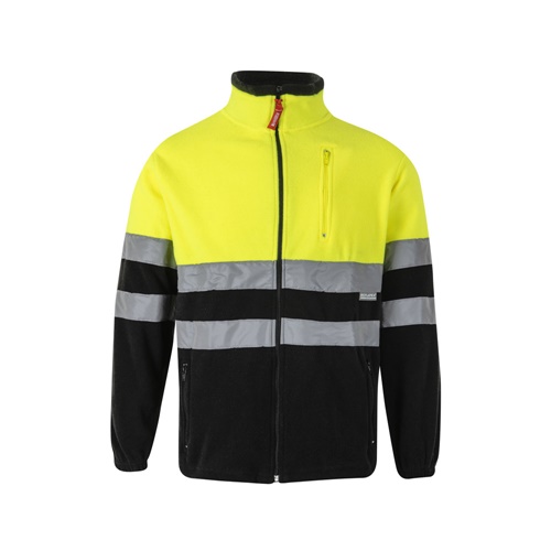 VL EROS LARGE. Casaco polar bicolor (280g/m²), em poliéster (100%)