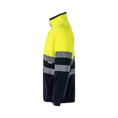 VL EROS LARGE. Casaco polar bicolor (280g/m²), em poliéster (100%)