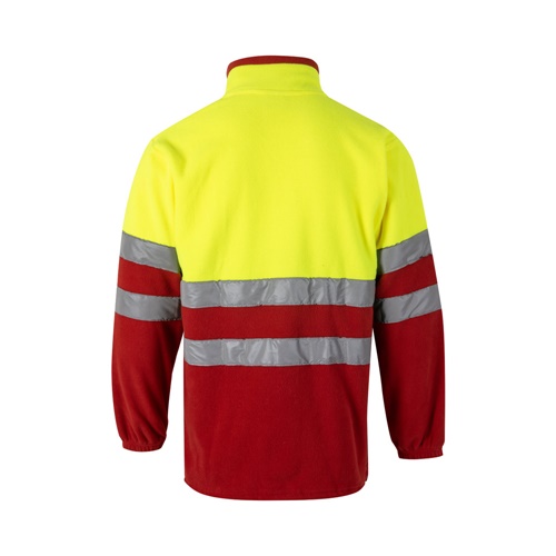 VL EROS LARGE. Casaco polar bicolor (280g/m²), em poliéster (100%)