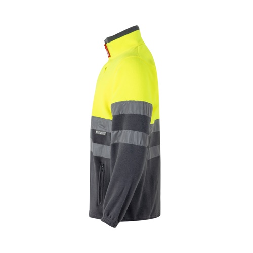 VL EROS LARGE. Casaco polar bicolor (280g/m²), em poliéster (100%)