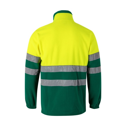 VL EROS LARGE. Casaco polar bicolor (280g/m²), em poliéster (100%)