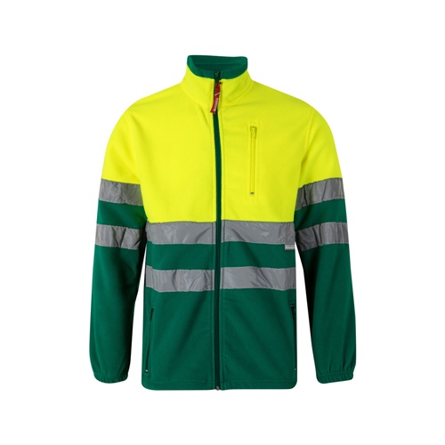 VL EROS LARGE. Casaco polar bicolor (280g/m²), em poliéster (100%)
