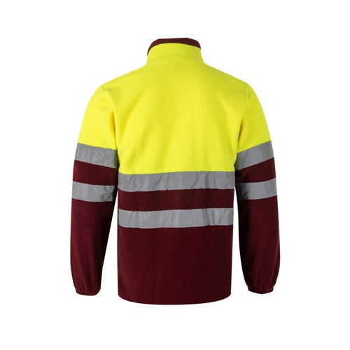 VL EROS LARGE. Casaco polar bicolor (280g/m²), em poliéster (100%)