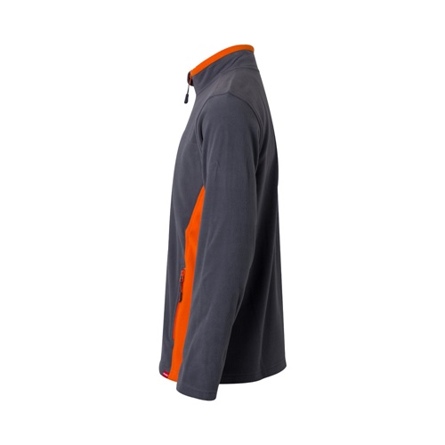 VL GERAS. Casaco polar bicolor (220g/m²) em poliéster (100%)