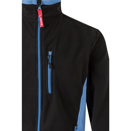 VL GERAS. Casaco polar bicolor (220g/m²) em poliéster (100%)