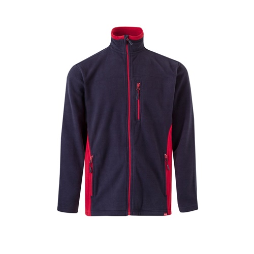 VL GERAS. Casaco polar bicolor (220g/m²) em poliéster (100%)
