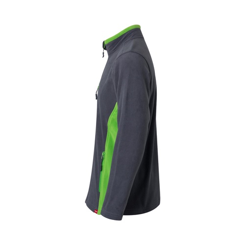 VL GERAS. Casaco polar bicolor (220g/m²) em poliéster (100%)