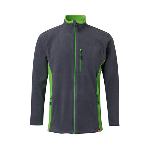 VL GERAS. Casaco polar bicolor (220g/m²) em poliéster (100%)