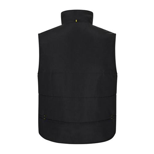 VL NERGAL. Colete acolchoado, bicolor multibolsos (120g/m²), em poliéster (100%)
