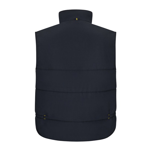 VL NERGAL. Colete acolchoado, bicolor multibolsos (120g/m²), em poliéster (100%)