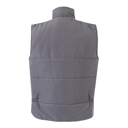 VL NERGAL. Colete acolchoado, bicolor multibolsos (120g/m²), em poliéster (100%)