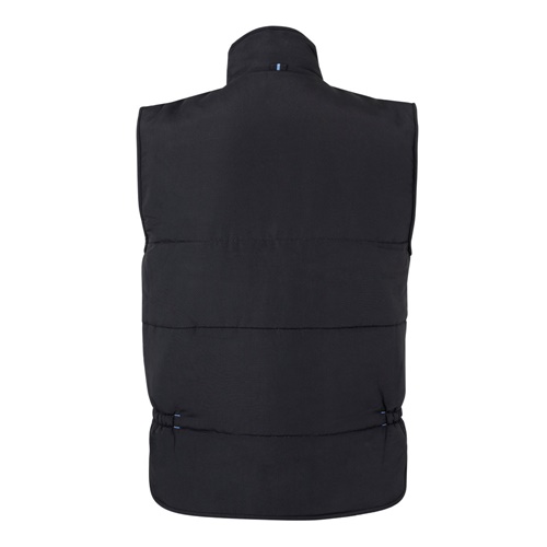 VL NERGAL. Colete acolchoado, bicolor multibolsos (120g/m²), em poliéster (100%)
