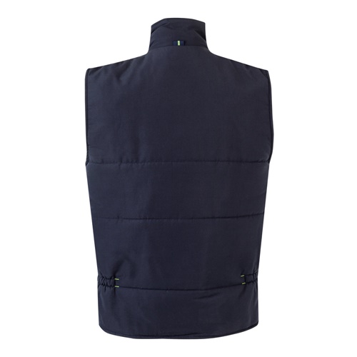 VL NERGAL. Colete acolchoado, bicolor multibolsos (120g/m²), em poliéster (100%)