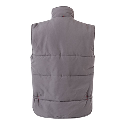 VL NERGAL. Colete acolchoado, bicolor multibolsos (120g/m²), em poliéster (100%)