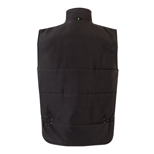 VL NERGAL. Colete acolchoado, bicolor multibolsos (120g/m²), em poliéster (100%)